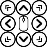 항상 보이는 마우스