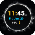 Always on Display Clock Screen