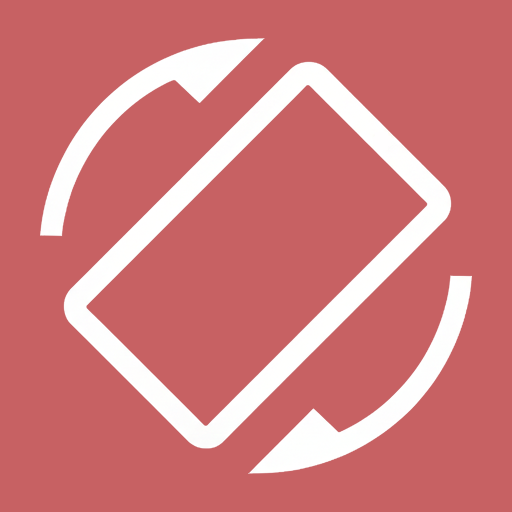 常に表示される画面の回転