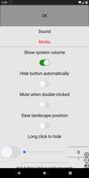 Always visible volume button স্ক্রিনশট 1