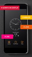 Amoled Clock Always On Display & Black Wallpapers poster