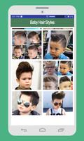 Styles de cheveux pour bébé capture d'écran 2