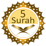 Five Surah Of Quran ícone