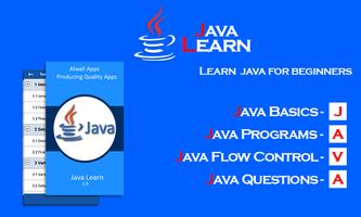 Apprendre Java Affiche
