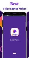 Zvido - Short Video Status Mak Affiche