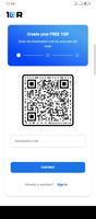 1QR الملصق