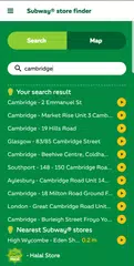 Скачать SUBWAY® SUBCARD® UK & Ireland APK