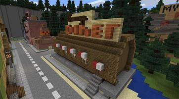 Gravity Falls Map and Skins Pack for MCPE स्क्रीनशॉट 2
