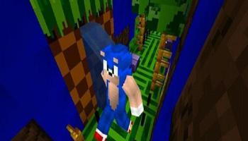 The Hedgehog  Sonic Pack for MCPE ポスター