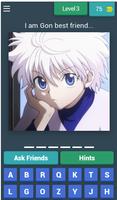HXH: Character Quiz ภาพหน้าจอ 2
