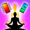 Masajeador y sonidos para relajación y meditación