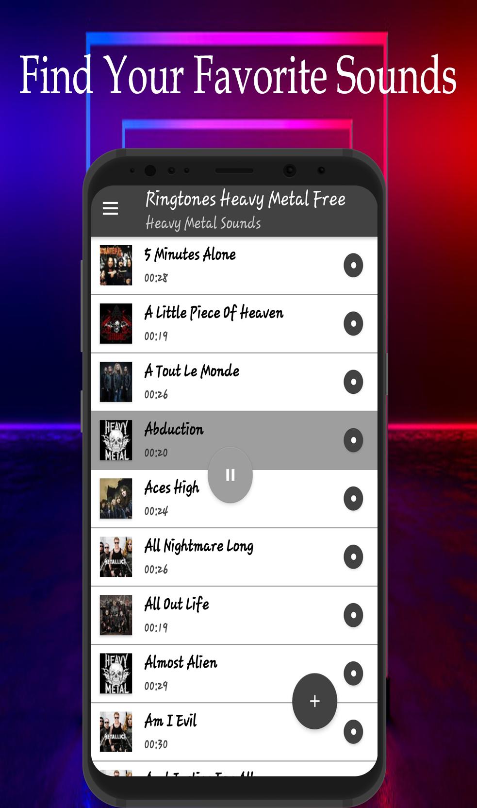 Ringtone heavy app metal Free Heavy