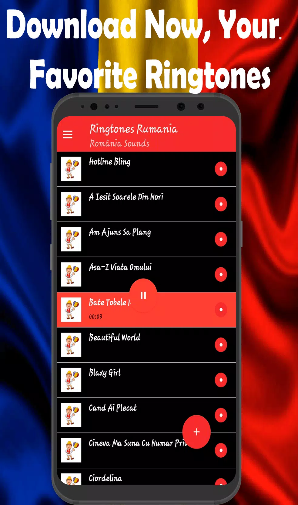 Tonuri de apel muzica România Android के लिए APK डाउनलोड करें