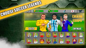 Soccer Legends Fighter اسکرین شاٹ 2
