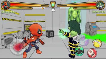 Liga de luta de Super-heróis imagem de tela 1