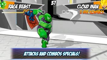 Super heróis 2 Jogos de luta imagem de tela 2