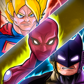 スーパーヒーローズ対悪党3 - 無料格闘ゲーム アイコン