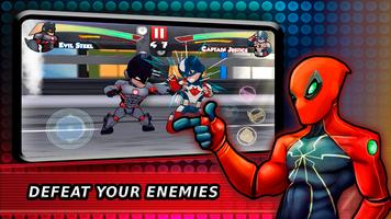 Superheroes Fighting Games اسکرین شاٹ 1