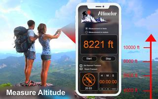 Altímetro-GPS altitude imagem de tela 1