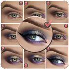 ikon Eye Makeup Step by Step