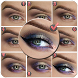 آیکون‌ Eye Makeup Step by Step