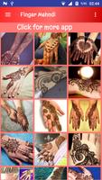 Best Finger Mehndi Designs Affiche