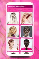 Hairstyles Step by Step ภาพหน้าจอ 1