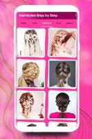 Hairstyles Step by Step syot layar 1