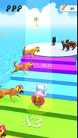 Cats run 3D captura de pantalla 3