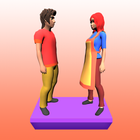 Match people 3D icône