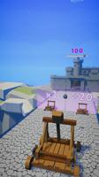 Catapult Castle Destroy 3D Affiche