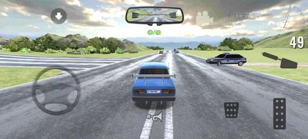 Russian Car : Village screenshot 1