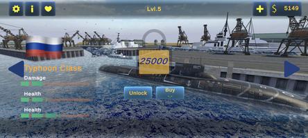 Simulateur de sous-marin Affiche