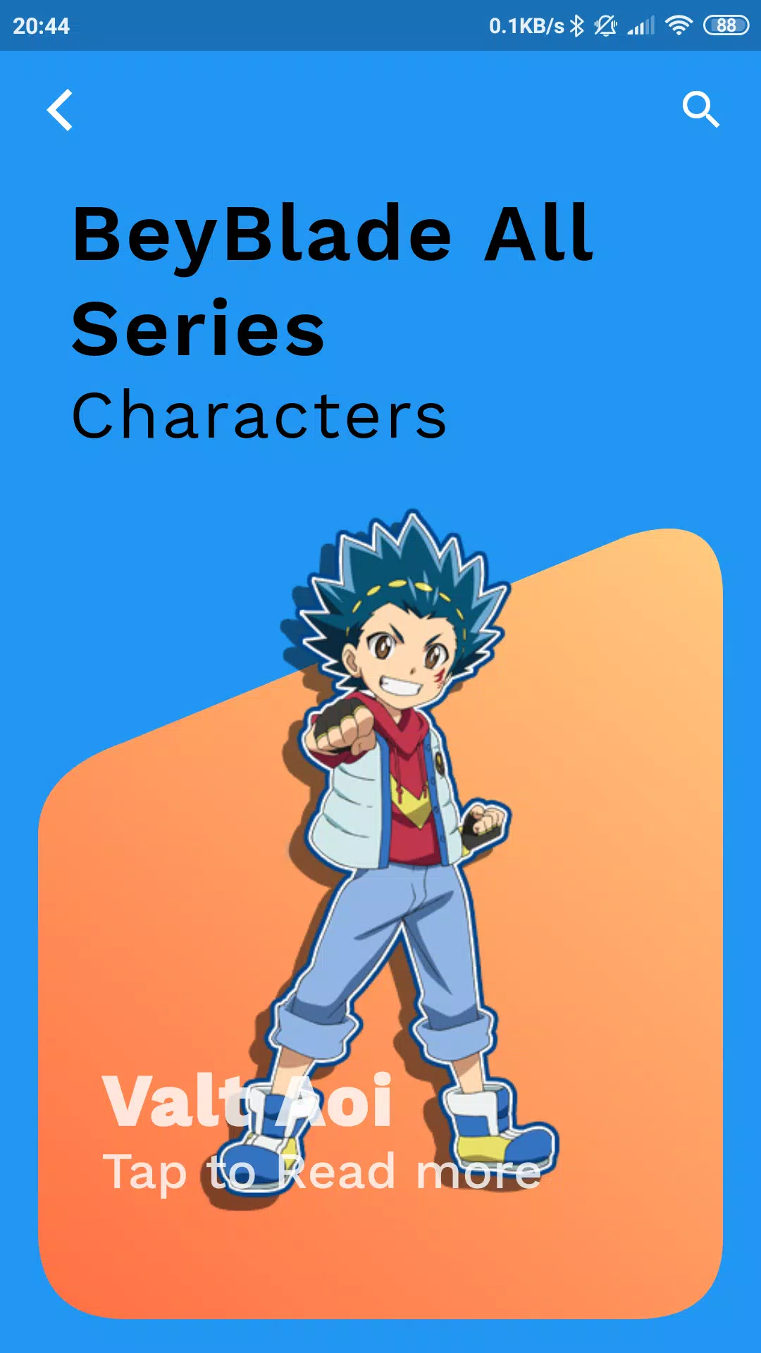 Characters from the beyblade anime