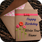 Name on Birthday Card ikon