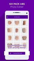 Six Pack Abs Photo Editor تصوير الشاشة 1