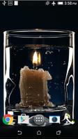Burning Candle Live Wallpaper اسکرین شاٹ 3