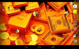 Gold Live Wallpaper تصوير الشاشة 3