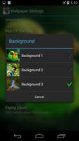 Perroquets Fond d'écran animé capture d'écran 3