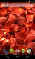 Rose petals Live Wallpaper スクリーンショット 2