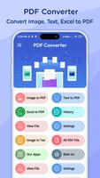 PDF Maker from image and text Poster