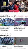 News Canal + Sport Live screenshot 1