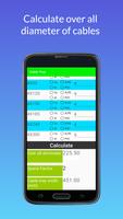 Cable trays size calculator Screenshot 2