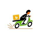 bookTou delivery agents أيقونة