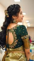Paithani Blouse Designs постер