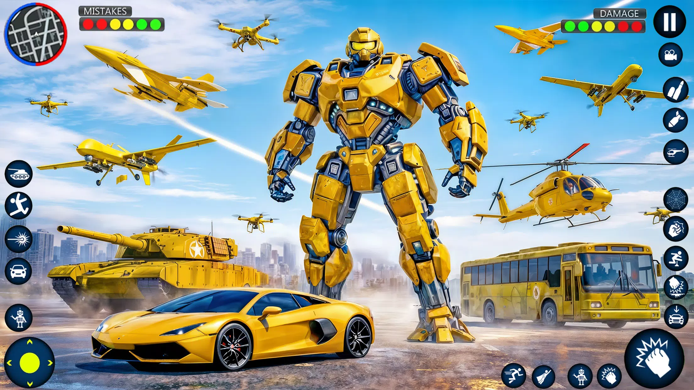 Robot Game: Transformation