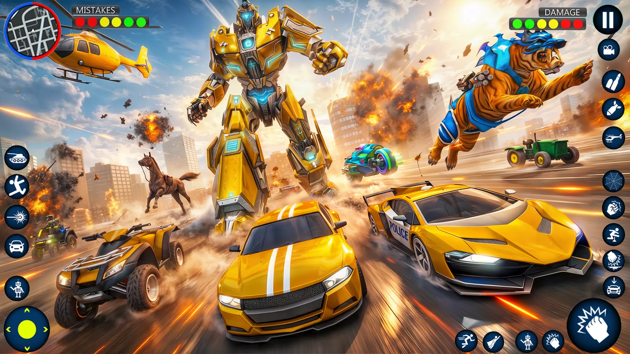 Robot Game: Transformation