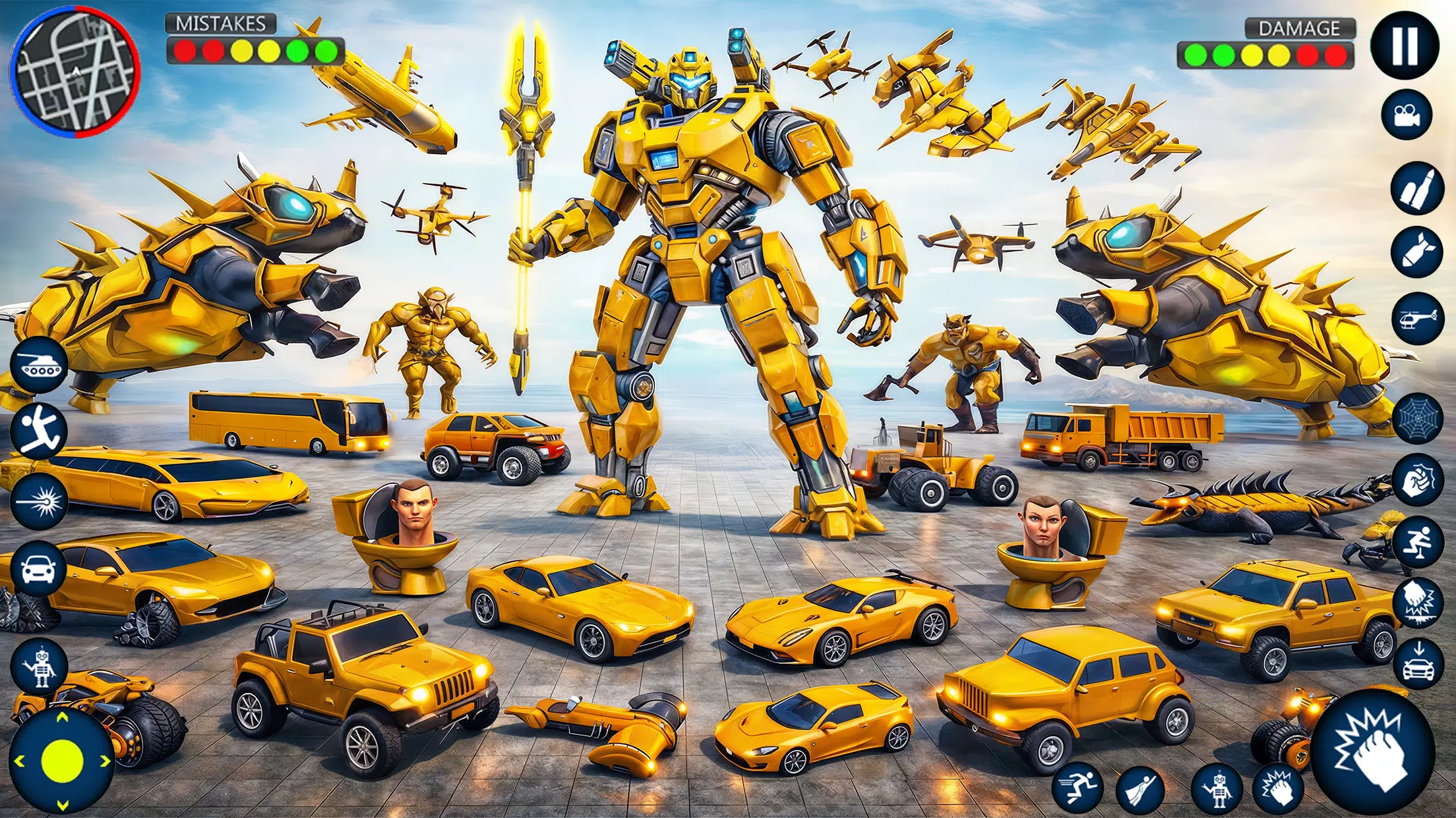 Robot Game: Transformation