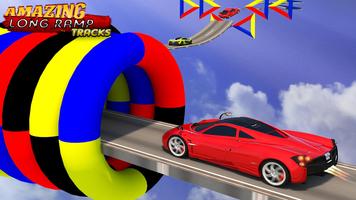 Condução de carro extremo - GT Racing Car Stunts. imagem de tela 1