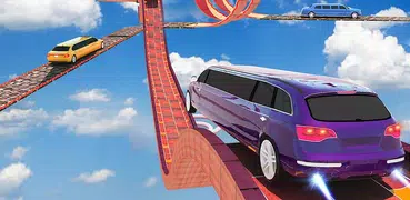 Limousine Racing Climb Stunts: GT Car Racing Games